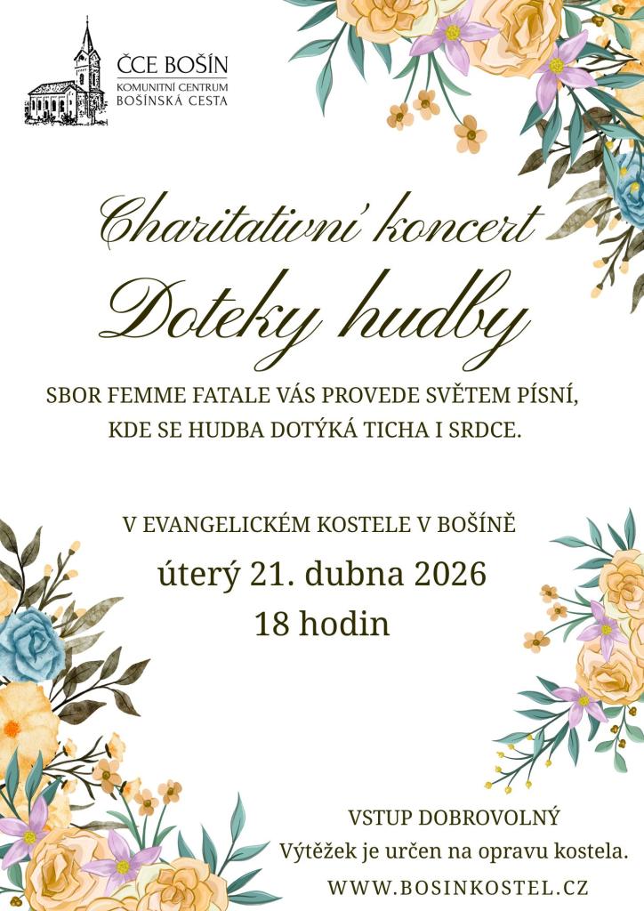 Charitativní koncert Doteky hudby