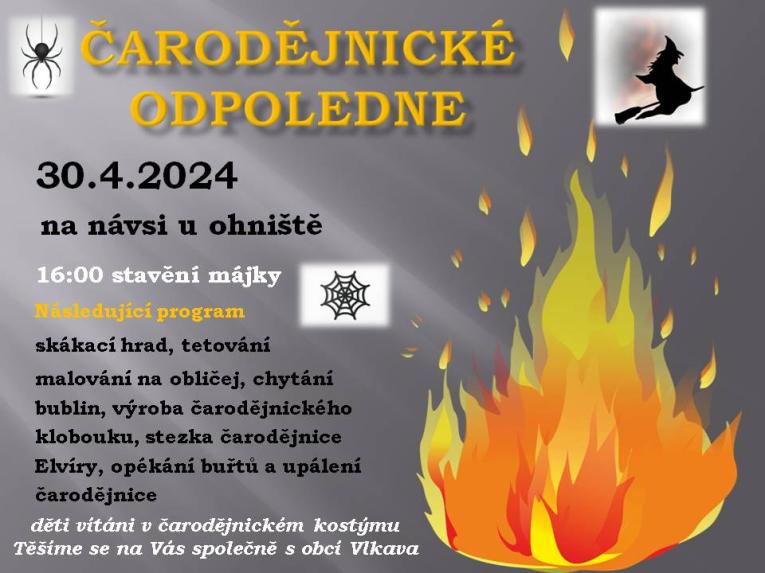 Carodějnické odpoledne Vlkava